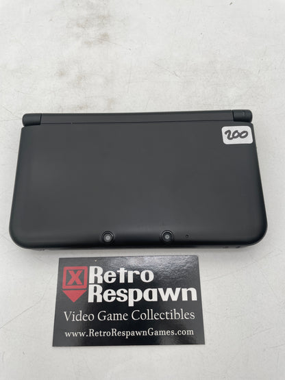 Nintendo 3DS XL Black - Nintendo 3DS (Console + Charger)