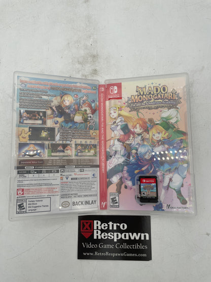 Mado Monogatari Fia and the Wondrous Academy - Nintendo Switch (Complete)