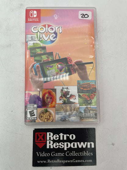 Colors Live - Nintendo Switch (Complete)