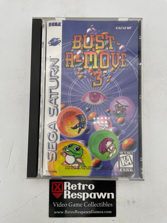 Bust A Move 3 - Sega Saturn (Complete)