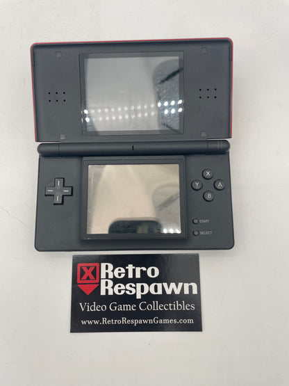 Red Crimson & Black Nintendo DS Lite - Nintendo DS (Console + Charger)