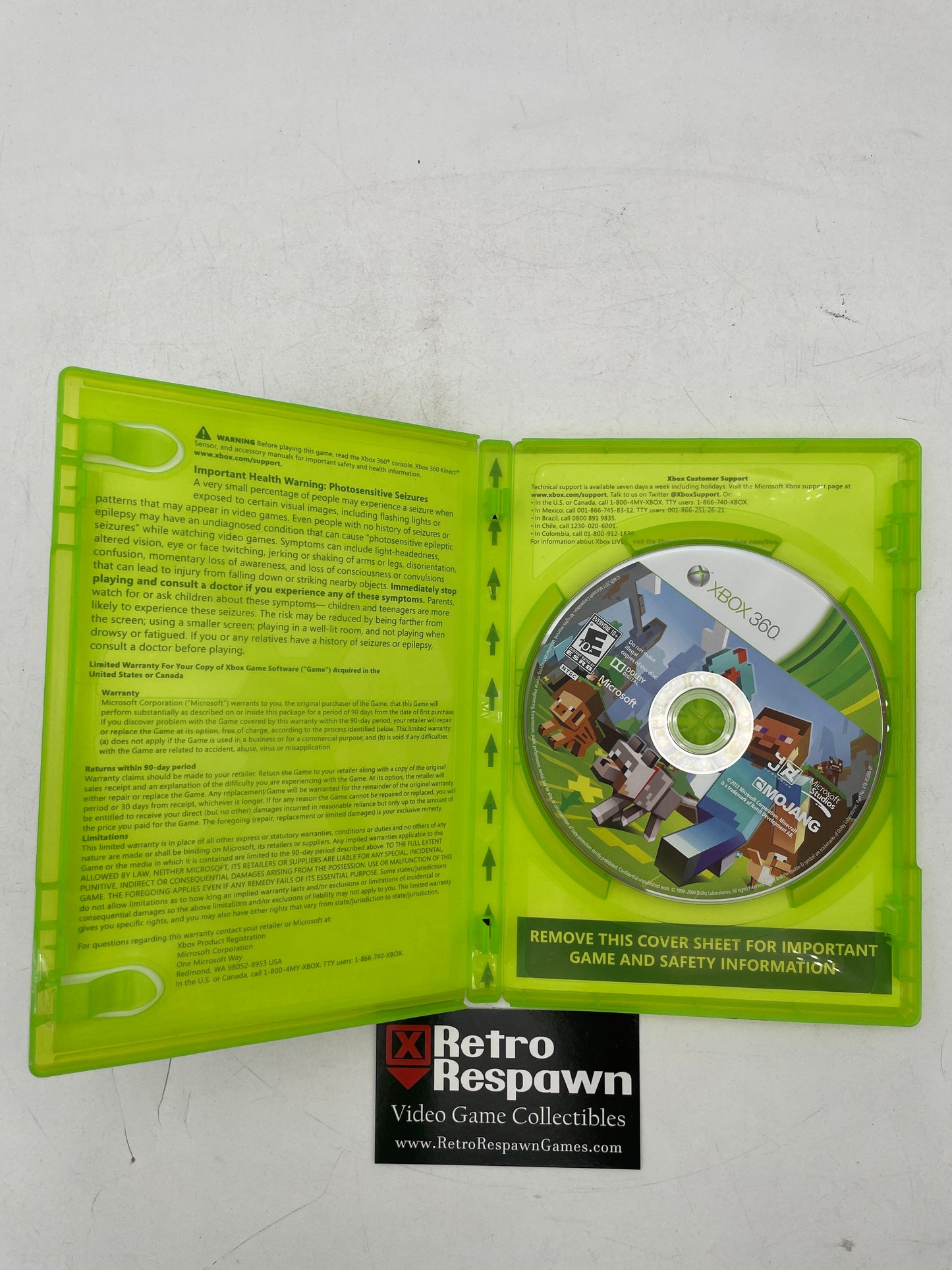 Minecraft - Xbox 360 (Complete)