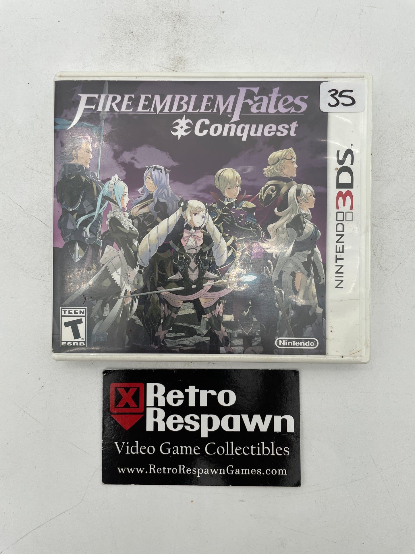 Fire Emblem Fates Conquest - Nintendo 3DS (Complete)