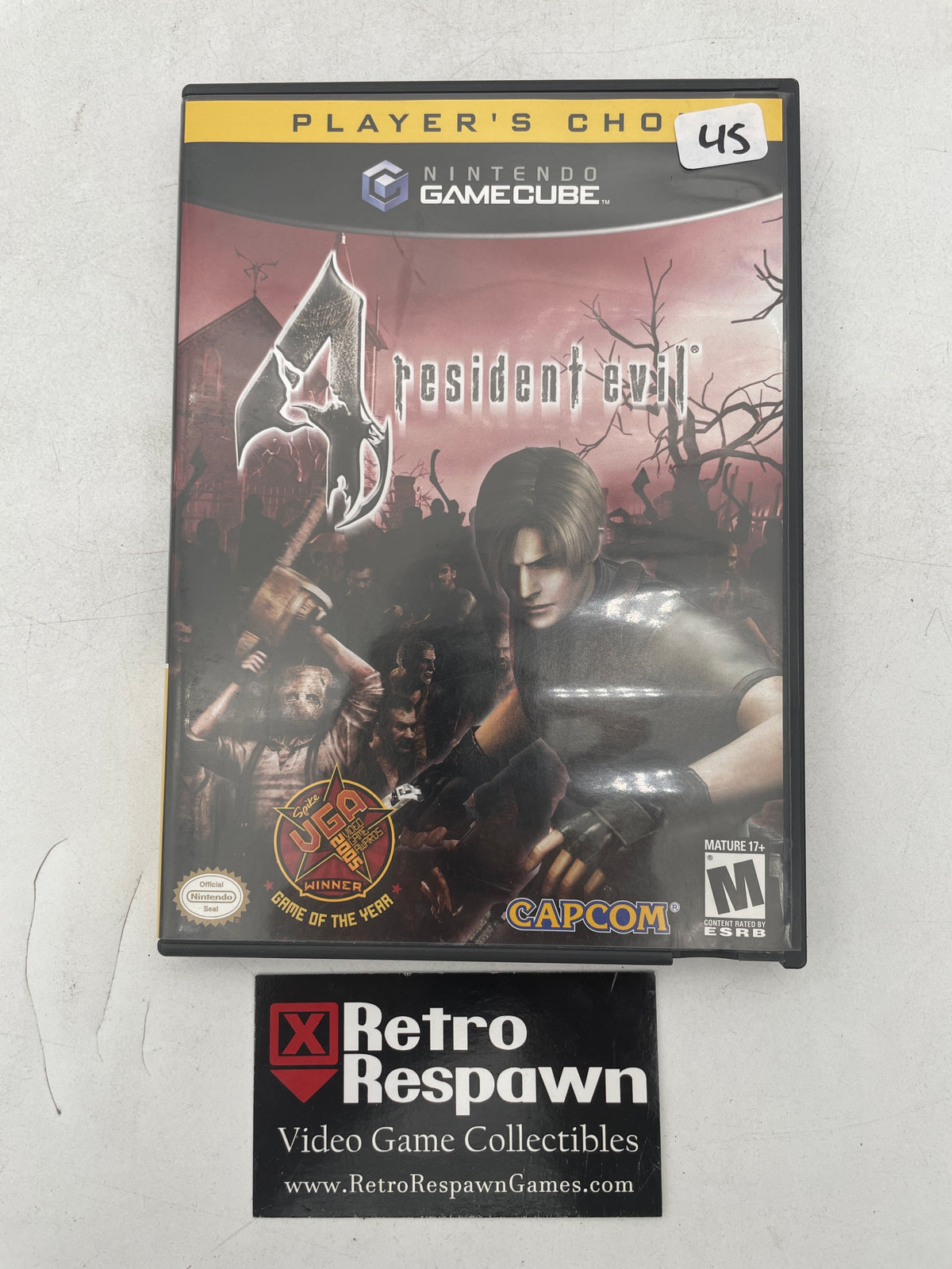 Resident Evil 4 [Players Choice] - Gamecube (Complete)
