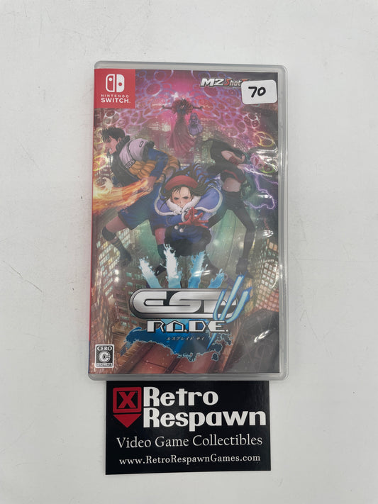 ESP Ra.De. Psi - JP Nintendo Switch (Complete)