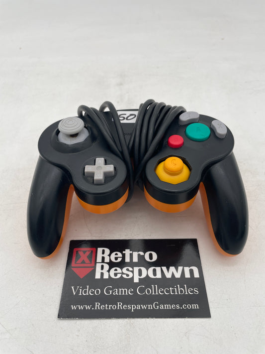 Black/Orange Gamecube Controller - Gamecube (Controller Only)