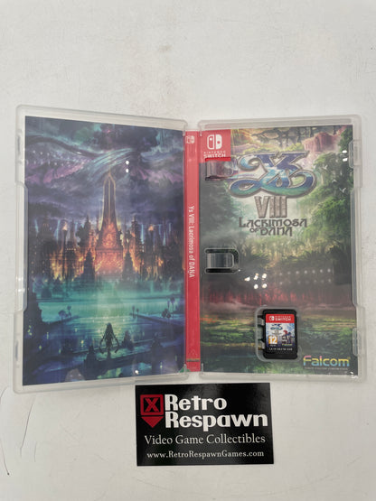 Ys VIII Lacrimosa of DANA - PAL Nintendo Switch (Complete)