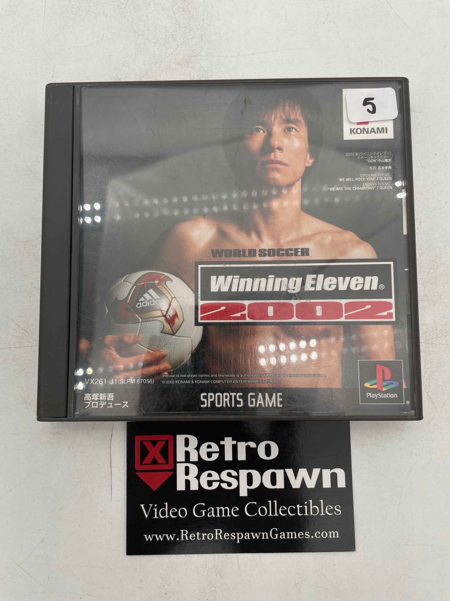 World Soccer Winning Eleven 2002 - JP Playstation (Complete)