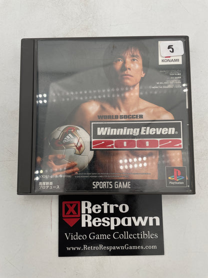World Soccer Winning Eleven 2002 - JP Playstation (Complete)