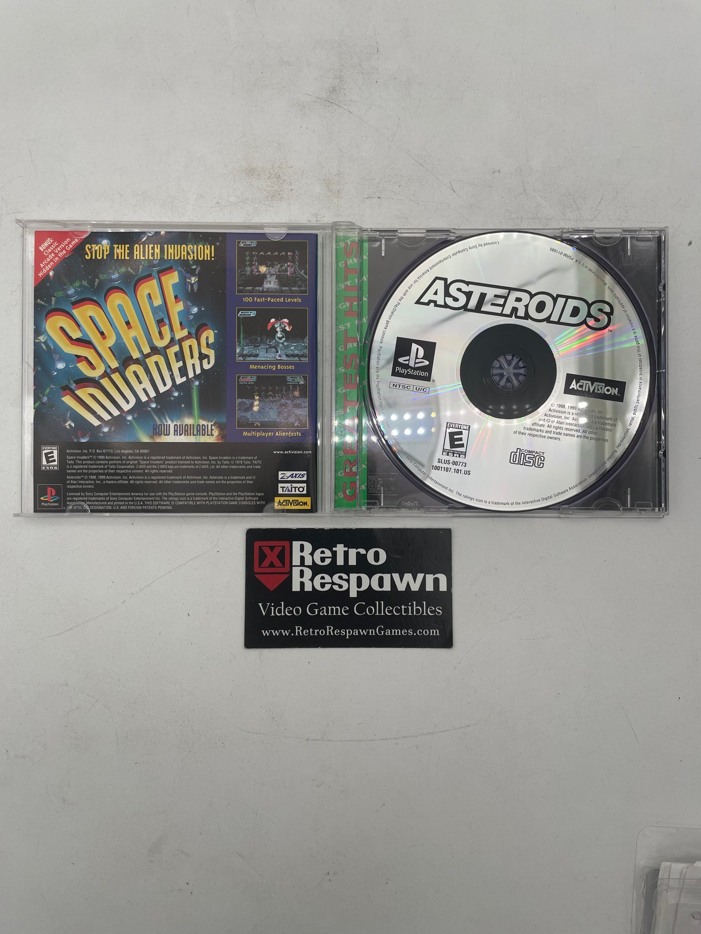 Asteroids [Greatest Hits] - Playstation (Complete)