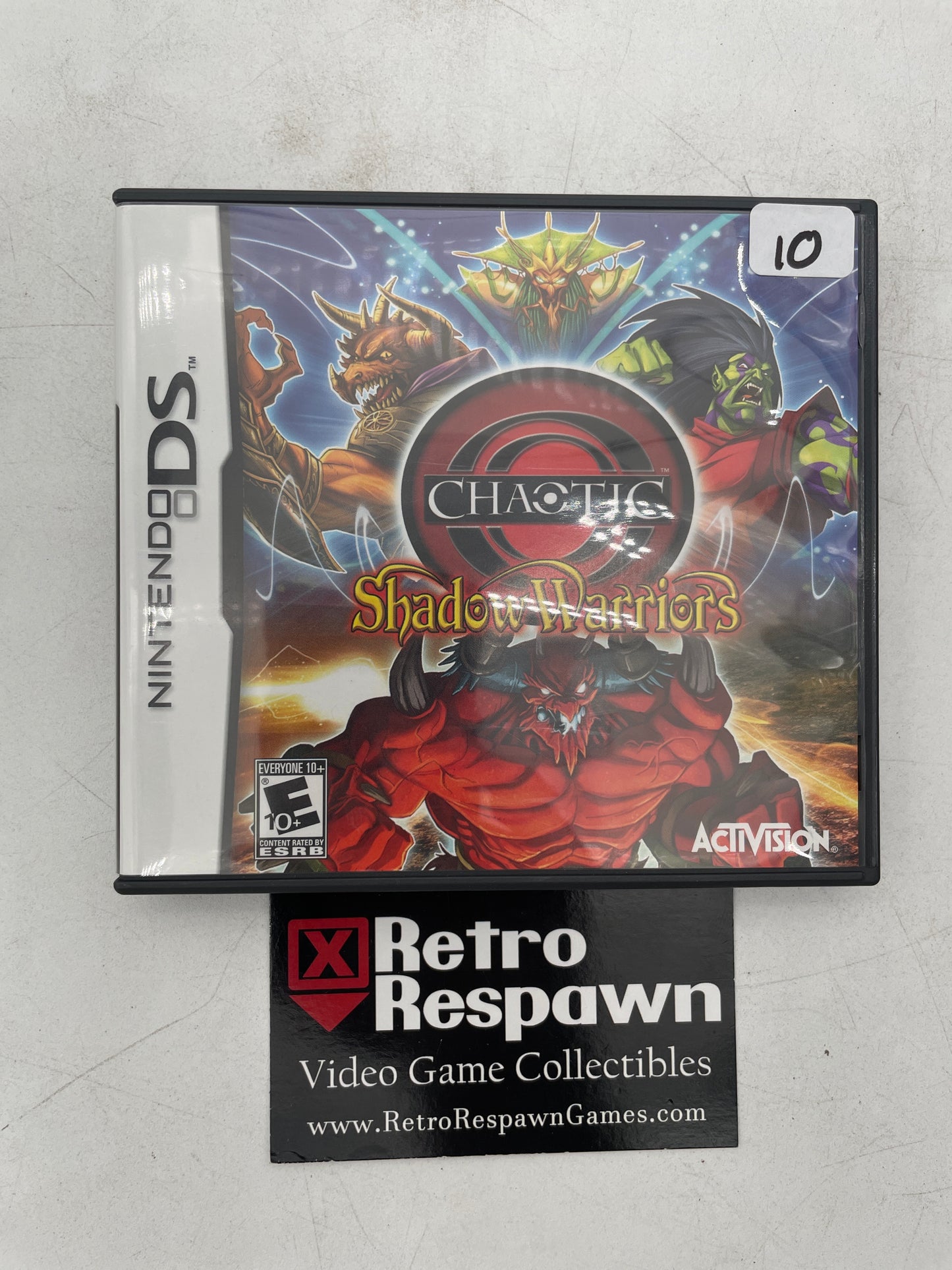 Chaotic: Shadow Warriors - Nintendo DS (Complete)