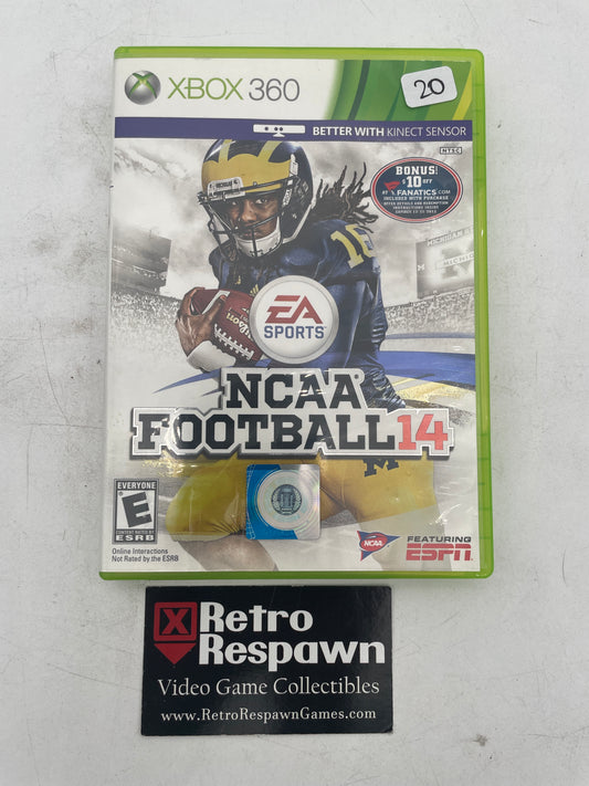 NCAA Football 14 - Xbox 360 (Complete)