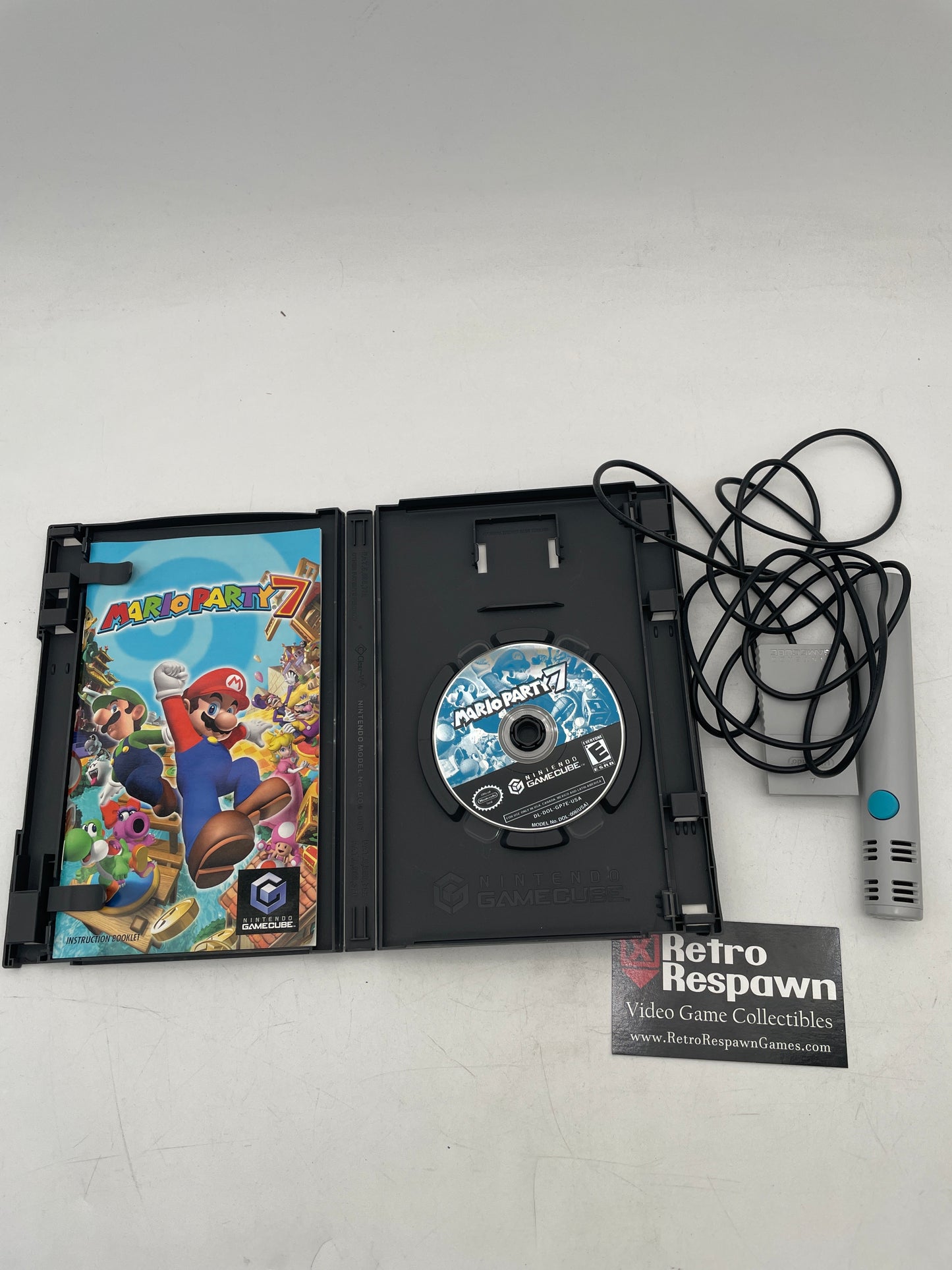 Mario Party 7 [Microphone Bundle] - Gamecube (Complete)