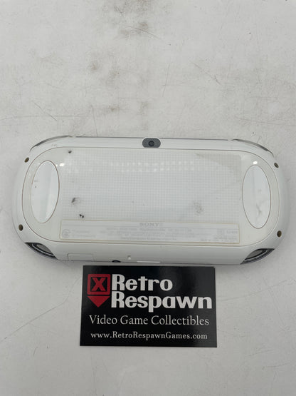 White PSVita 1000 - JP PS VITA (Console + Charger)