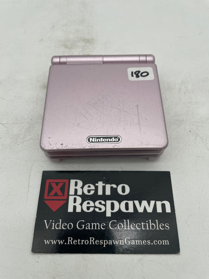 Pearl Pink Gameboy Advance SP [AGS-101] - GameBoy Advance (Console + Charger)