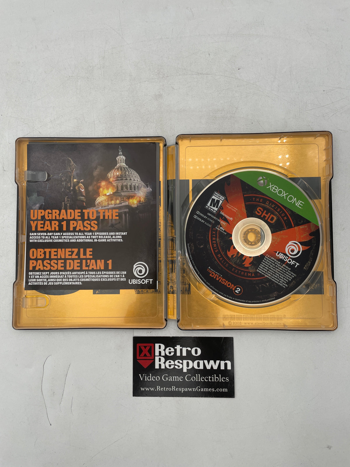 Tom Clancy's The Division 2 [Steelbook] - Xbox One (Complete)