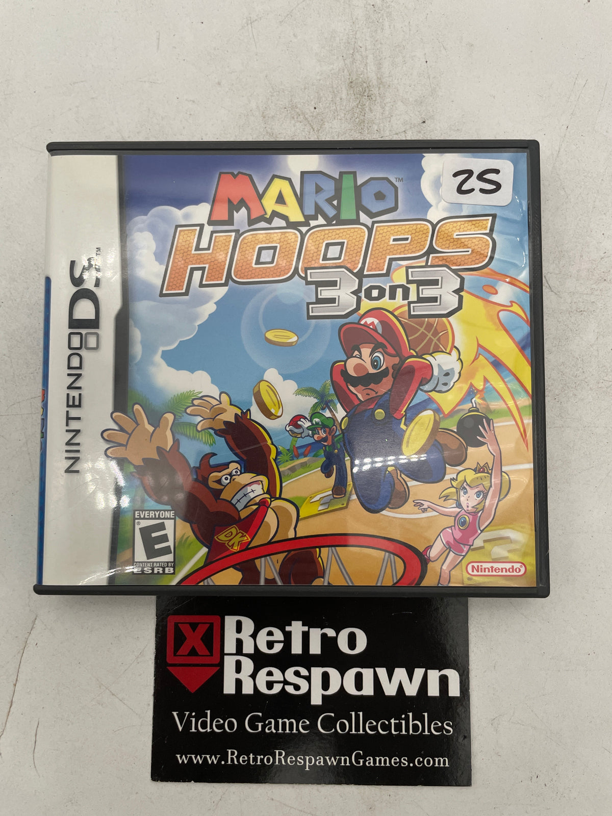 Mario Hoops 3 on 3 - Nintendo DS (Complete)