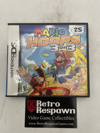 Mario Hoops 3 on 3 - Nintendo DS (Complete)