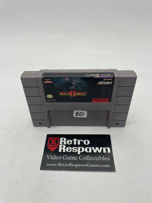 Mortal Kombat II - Super Nintendo (Game Only”