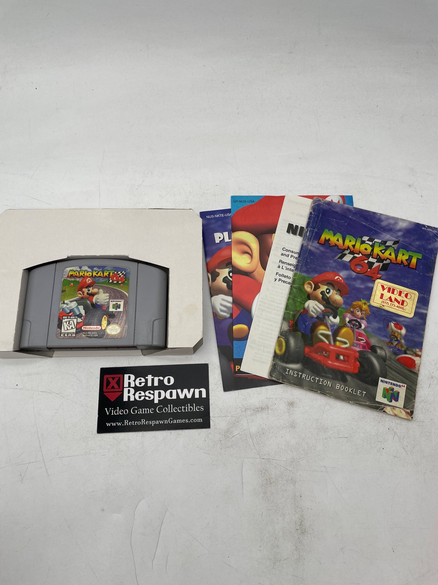 Mario Kart 64 - Nintendo 64 (Complete)