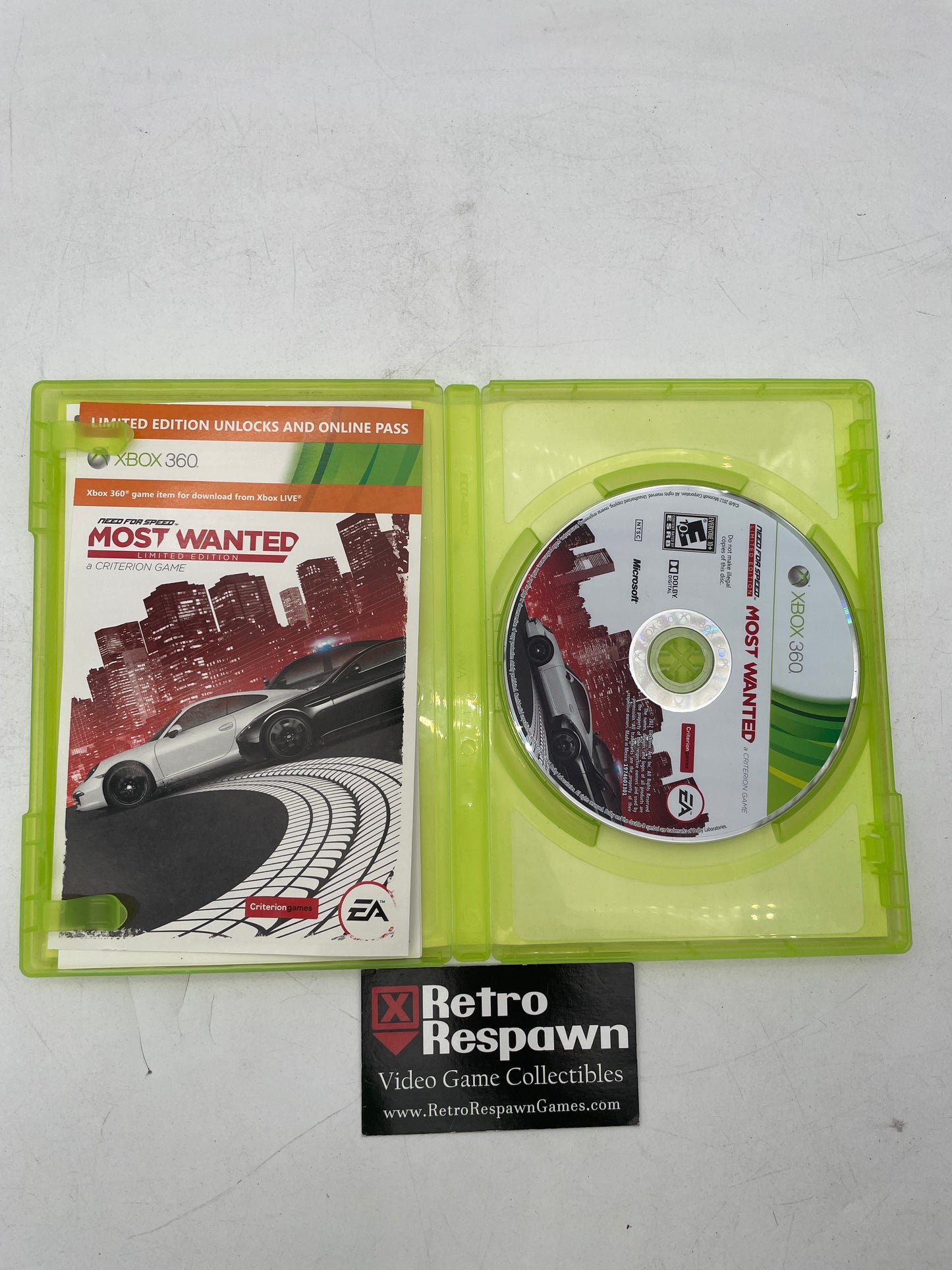 Need for Speed Most Wanted [2012 Limited Edition] - Xbox 360 (Complete)