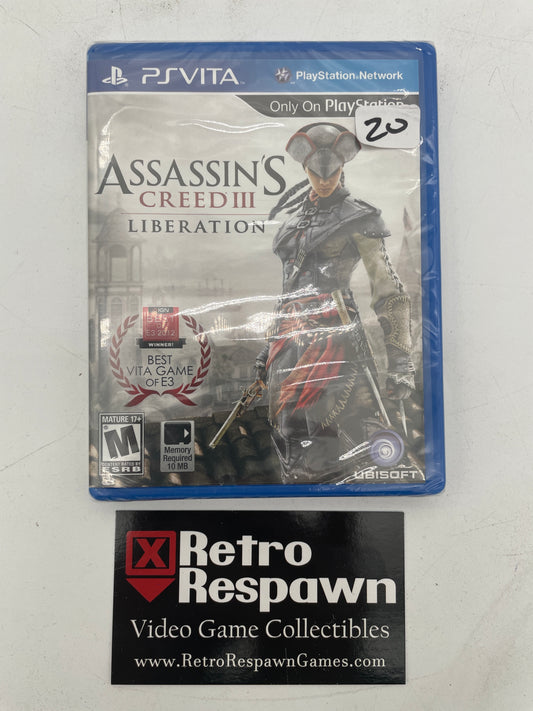 Assassin's Creed III: Liberation - Playstation Vita (Sealed)