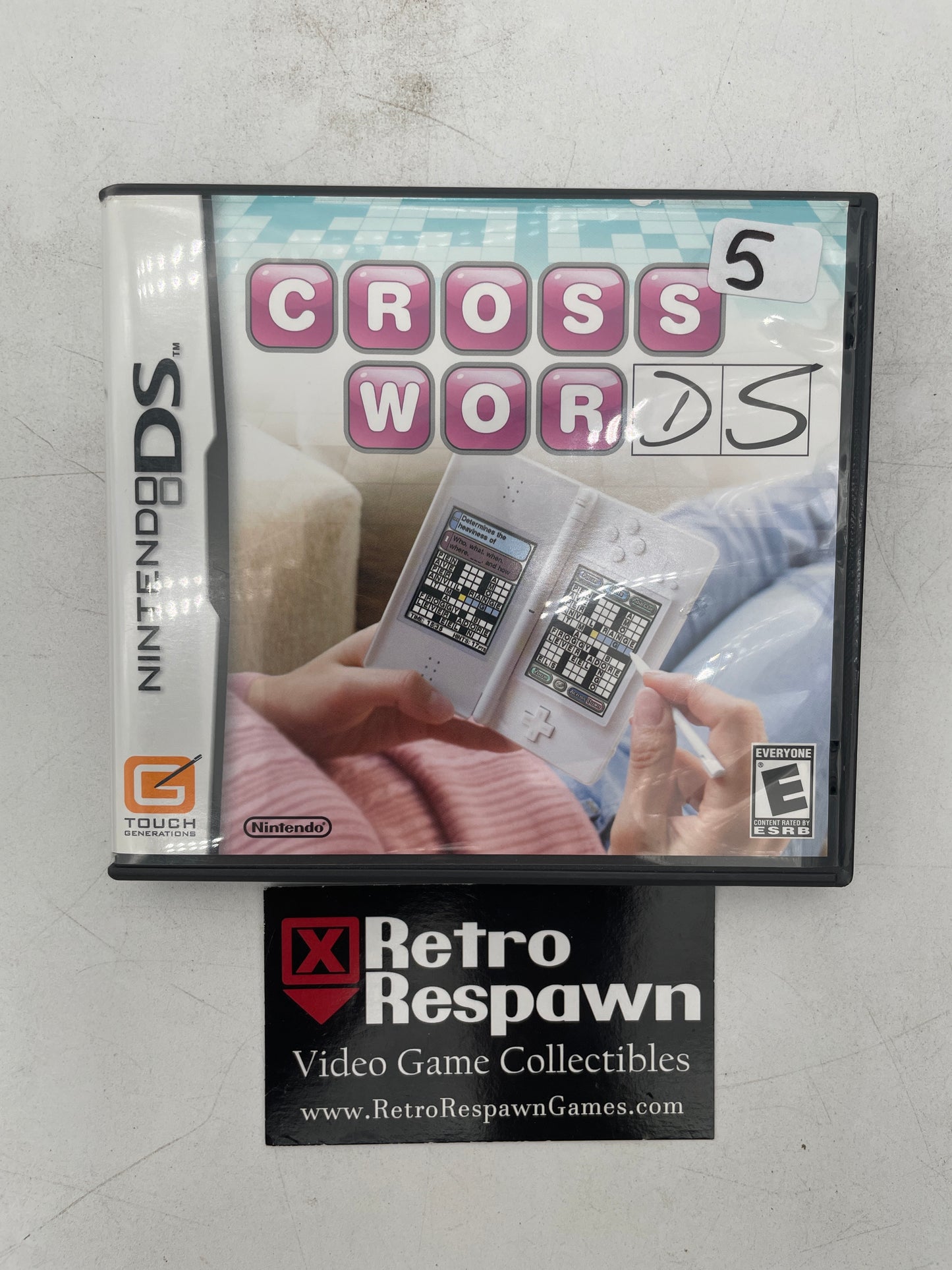 Crosswords DS - Nintendo DS (Complete)