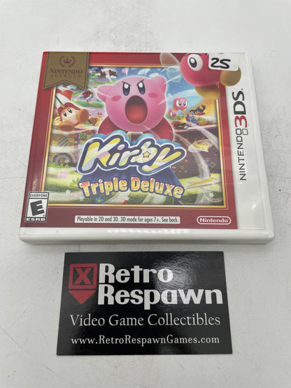Kirby Triple Deluxe [Nintendo Selects] - Nintendo 3DS (Complete)
