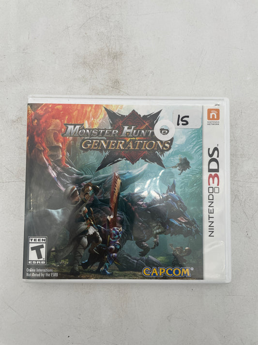 Monster Hunter Generations - Nintendo 3DS (Complete)