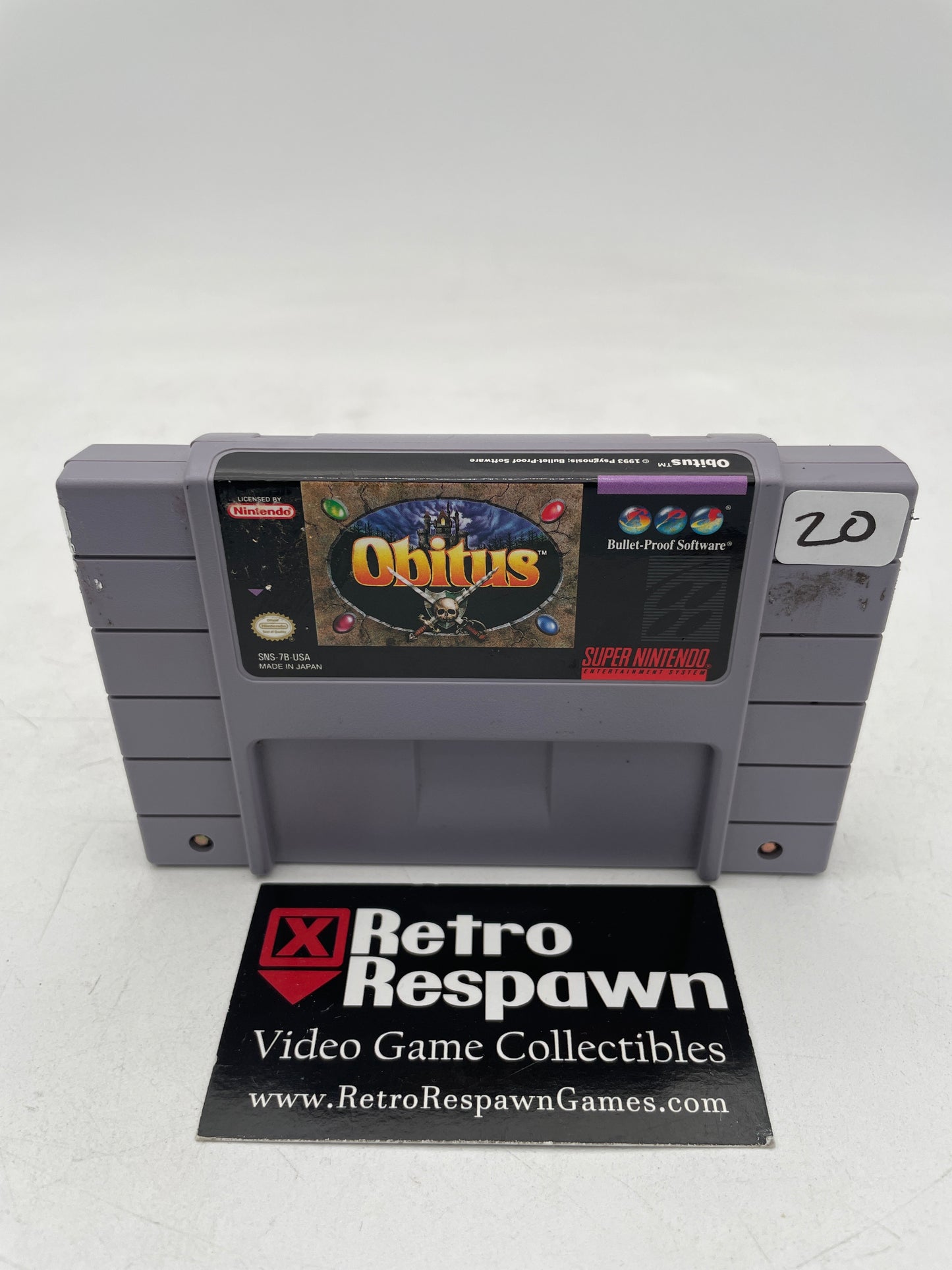 Obitus - Super Nintendo (Game Only)