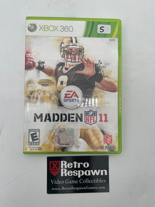 Madden NFL 11 - Xbox 360 (Complete)