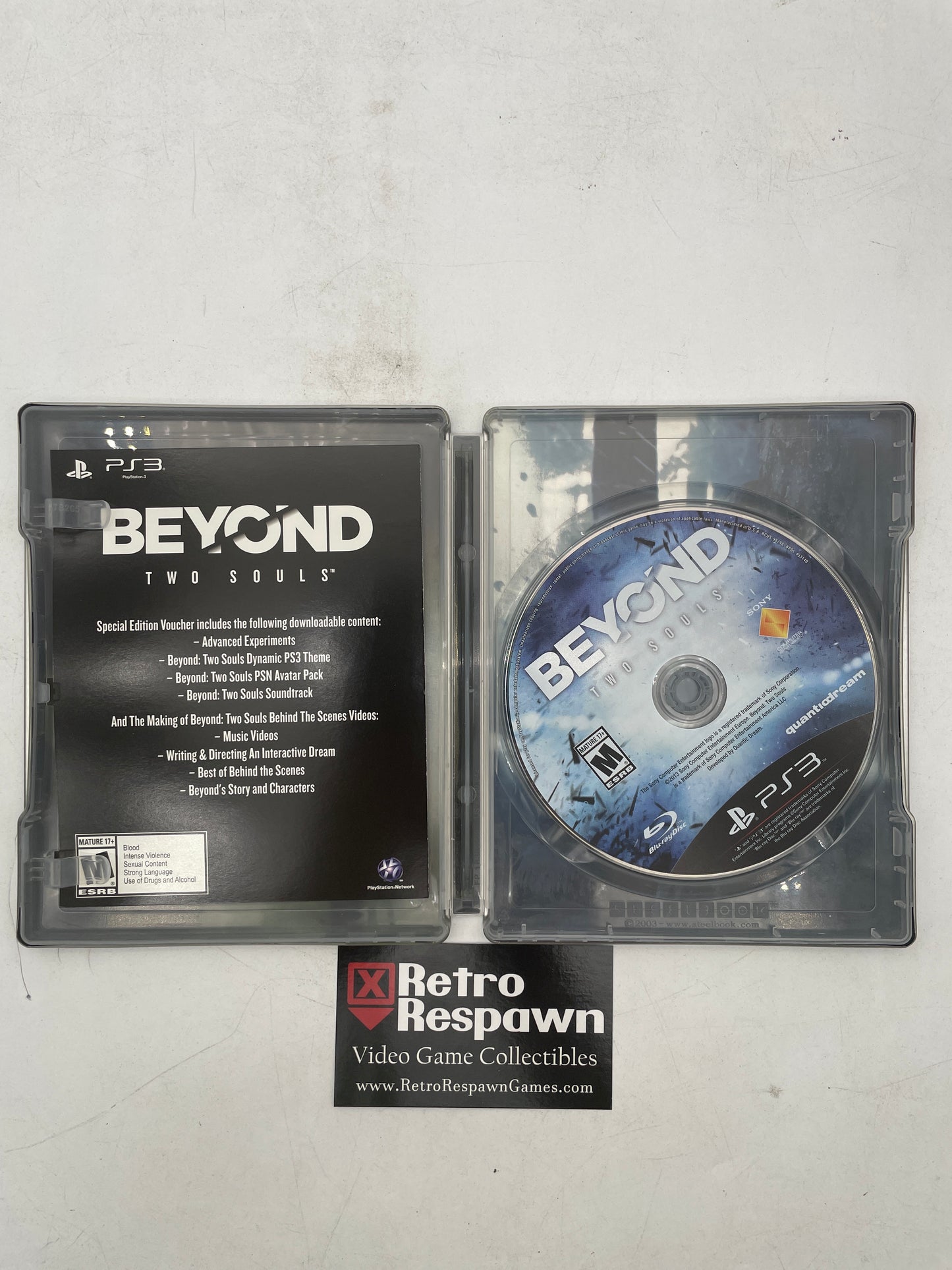 Beyond: Two Souls [Steelbook Edition] - Playstation 3 (Complete)