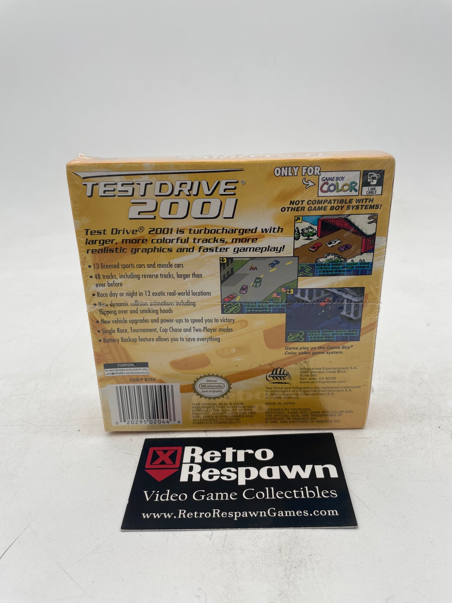 Test Drive 2001 - GameBoy Color (Sealed)