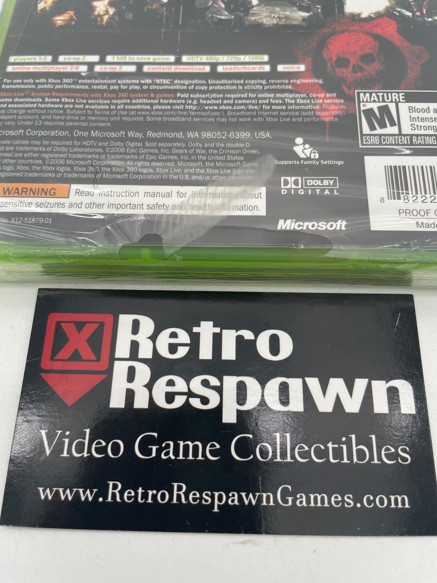 Gears of War - Xbox 360 (Sealed)