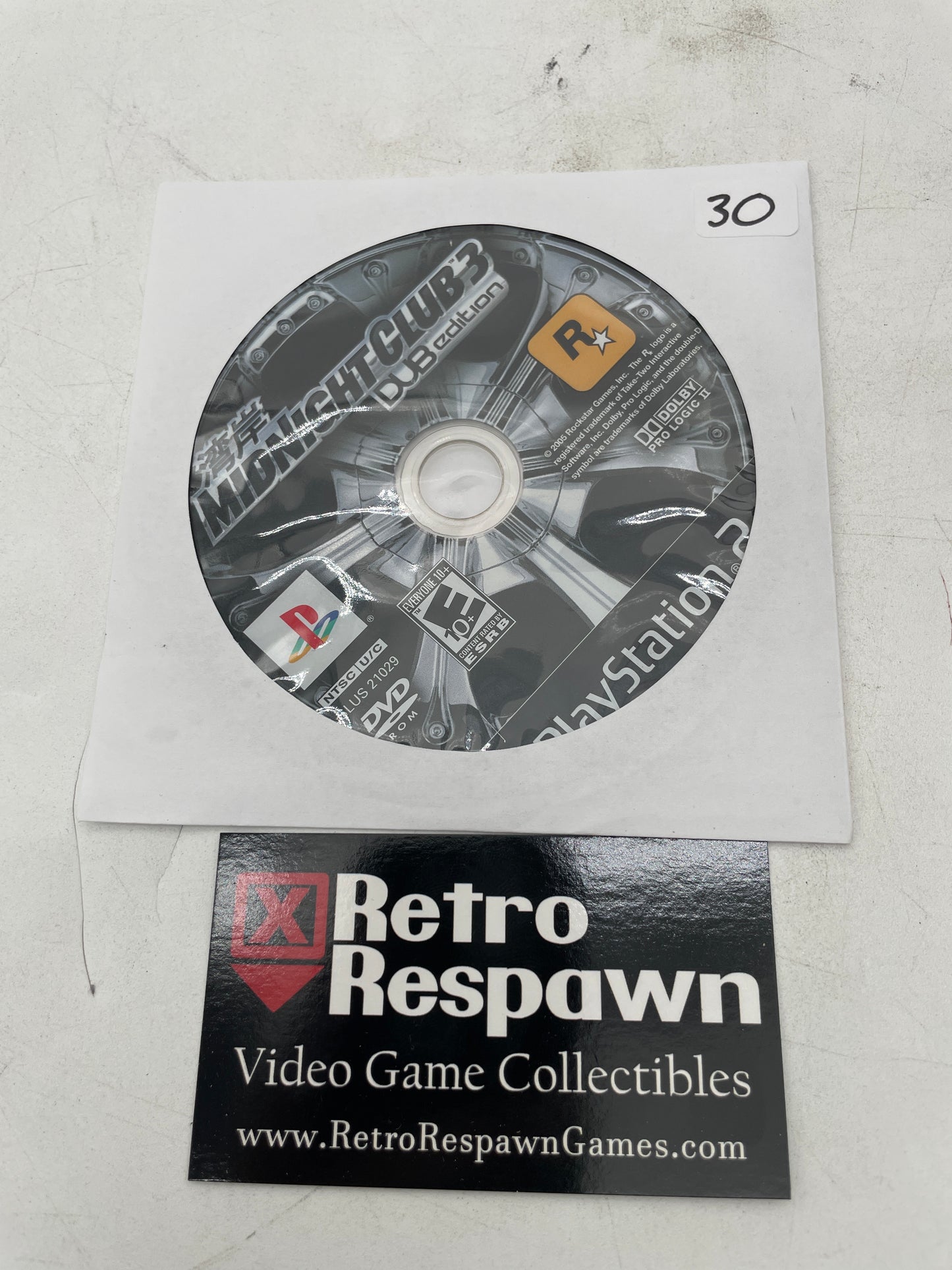 Midnight Club 3 Dub Edition - Playstation 2 (Game Only)