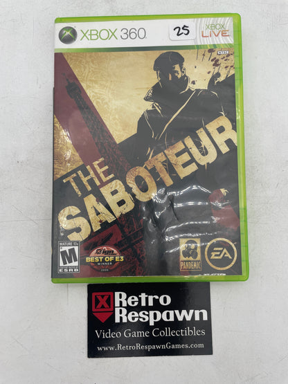 The Saboteur - Xbox 360 (Complete)