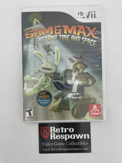 Sam & Max Season Two: Beyond Time and Space - Wii (Complete)