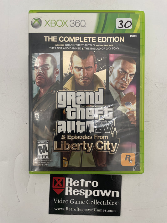 Grand Theft Auto IV [Complete Edition] - Xbox 360 (Complete)