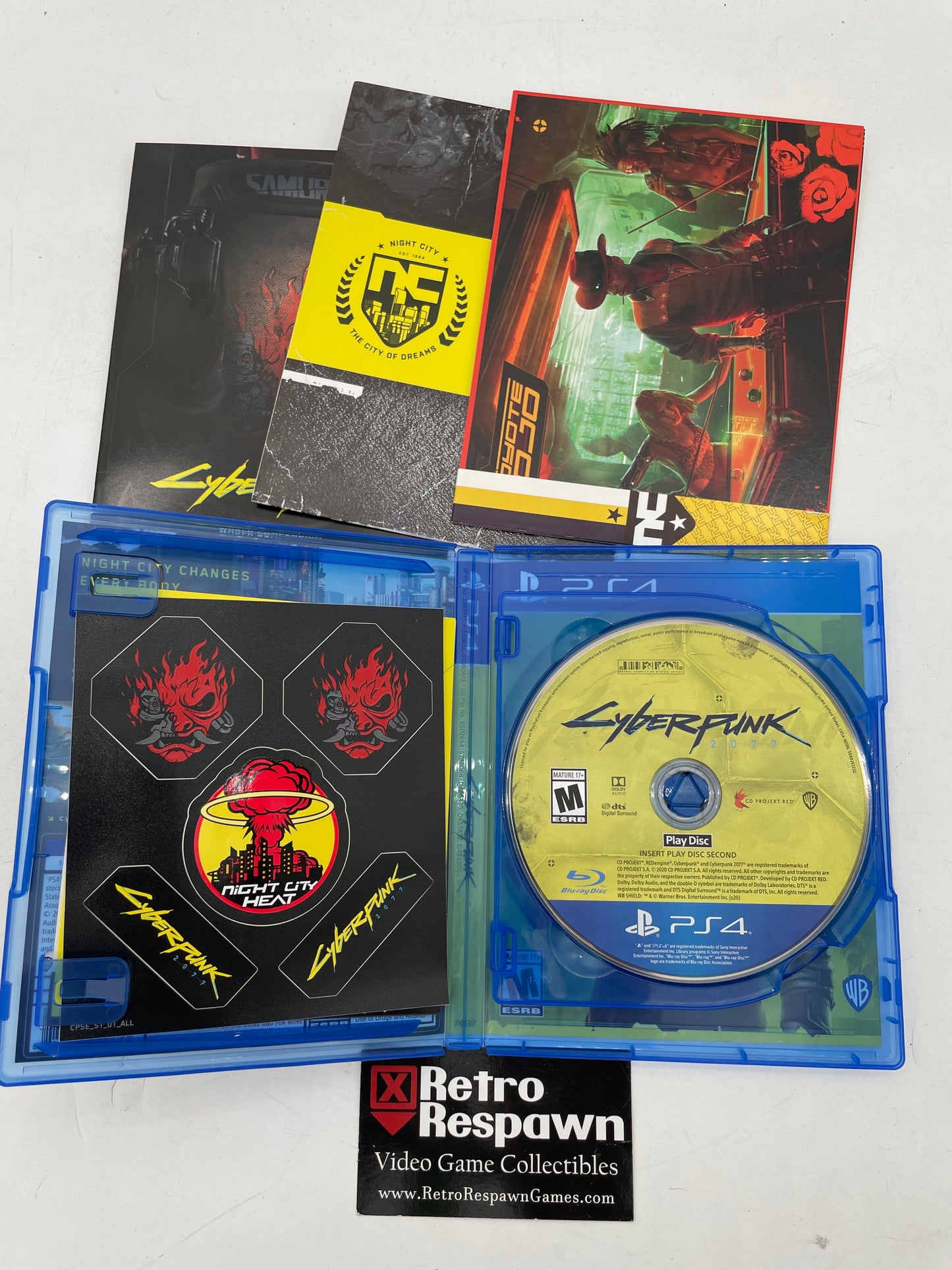 Cyberpunk 2077 - Playstation 4 (Complete)