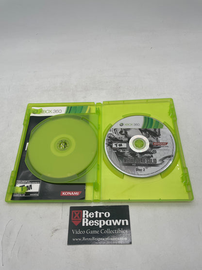 Metal Gear Solid HD Collection - Xbox 360 (Complete)