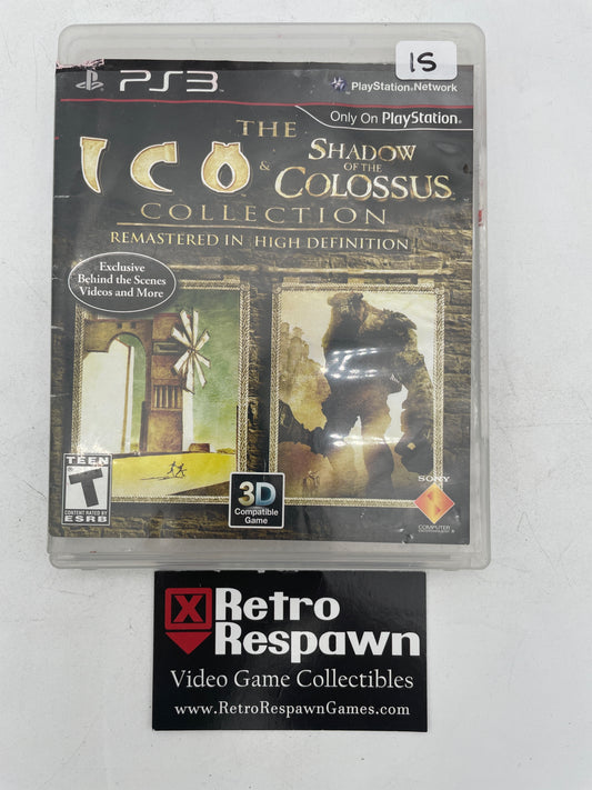 Ico & Shadow of the Colossus Collection - Playstation 3 (Complete)