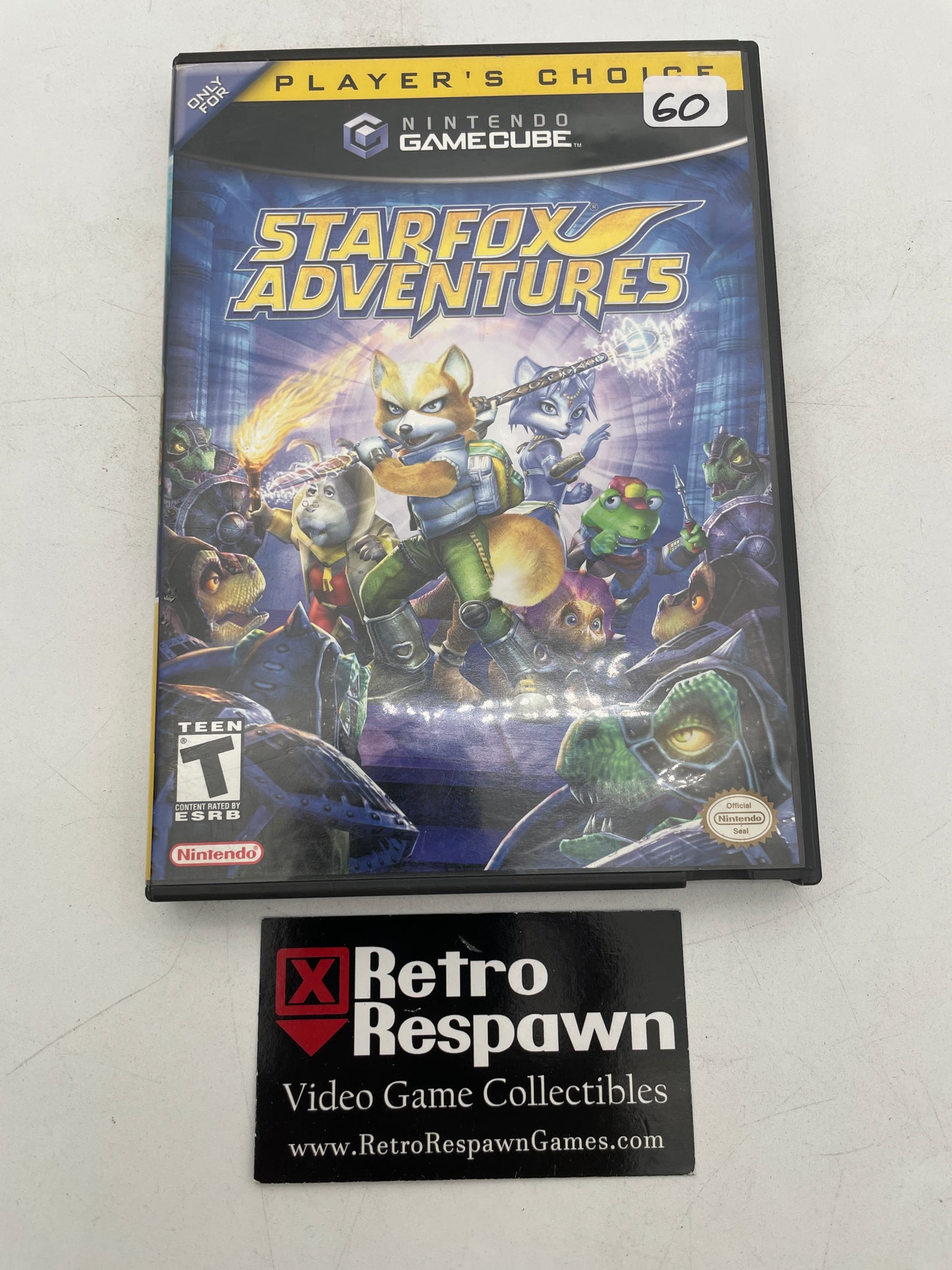 Star Fox Adventures [Player’s Choice] - Gamecube (Complete)