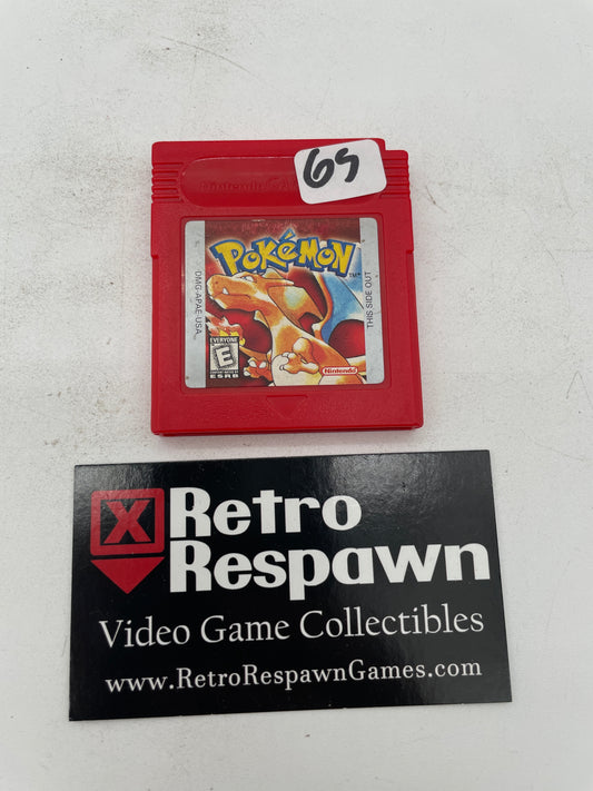Pokemon Red - GameBoy (Game Only)