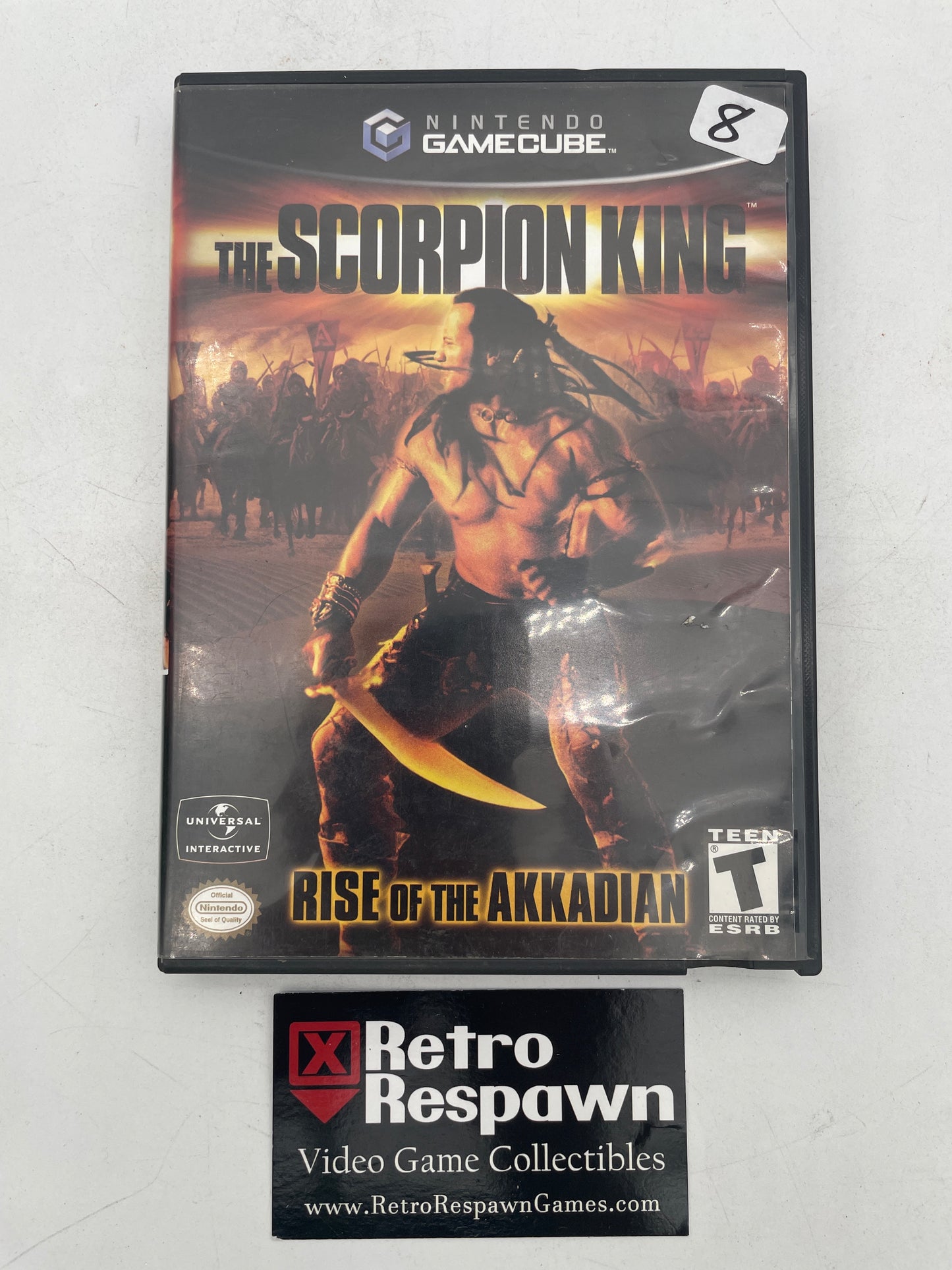 The Scorpion King Rise of the Akkadian - Gamecube (Missing Manual)