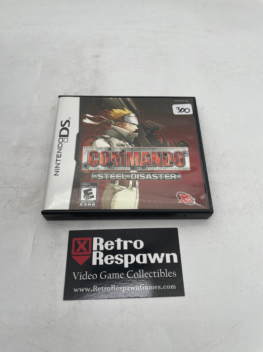 Commando: Steel Disaster - Nintendo DS (Complete)
