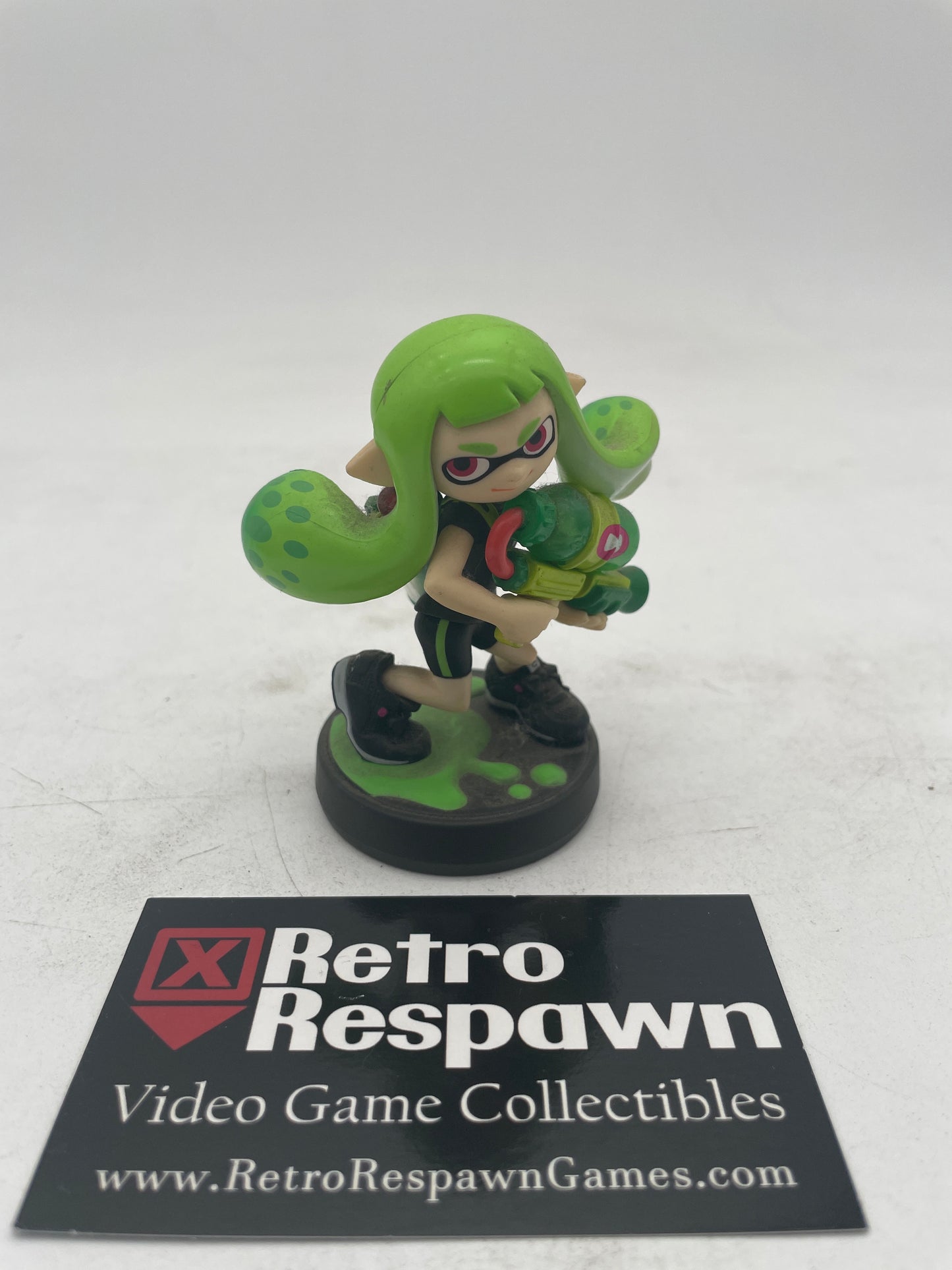 Inkling Girl [Green] - Amiibo (Loose)