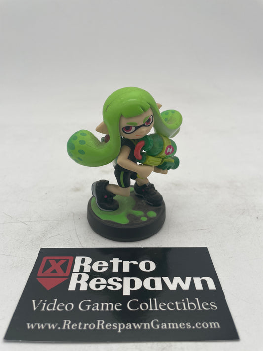 Inkling Girl [Green] - Amiibo (Loose)