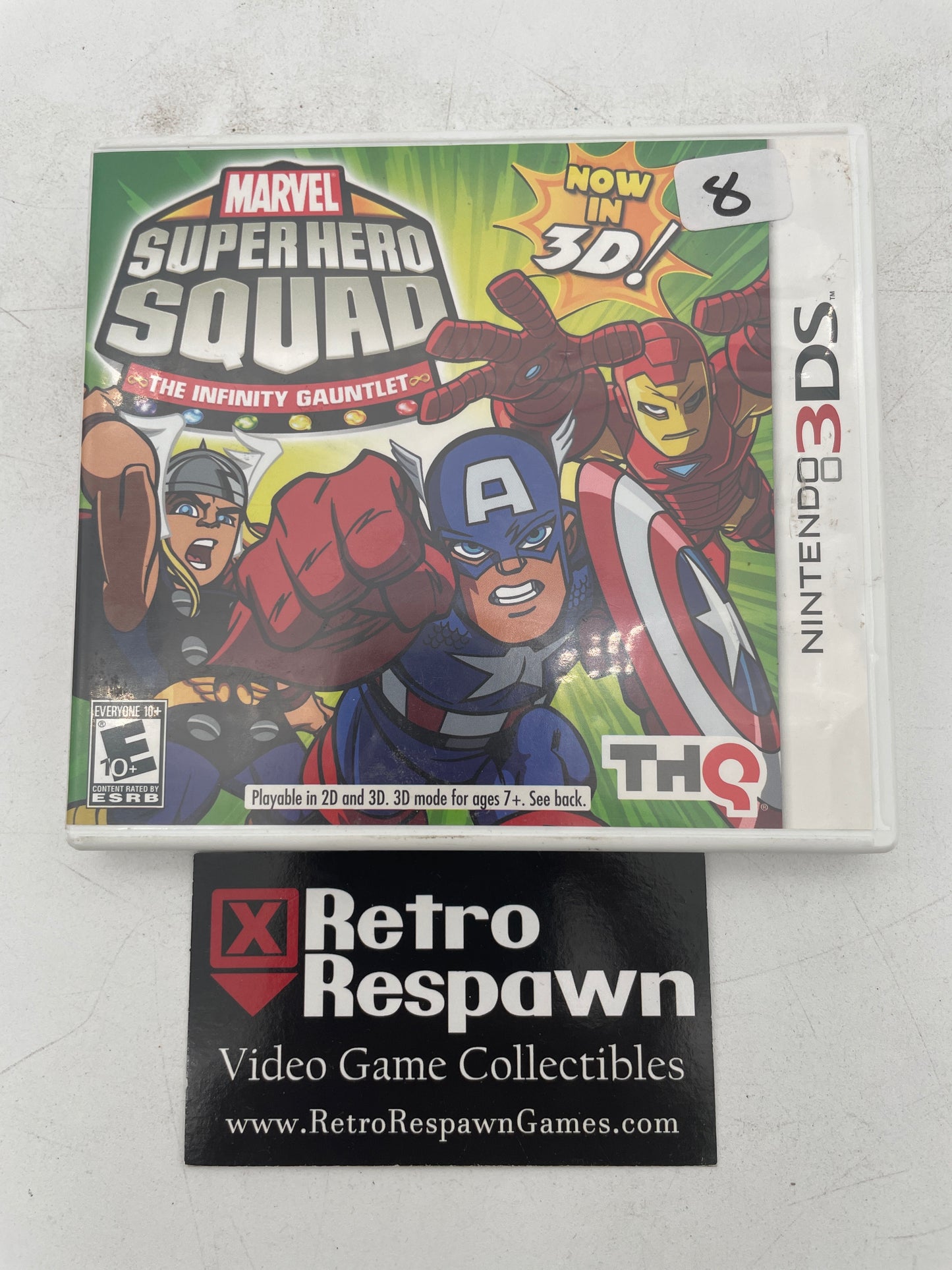 Marvel Super Hero Squad: The Infinity Gauntlet - Nintendo 3DS (Complete)
