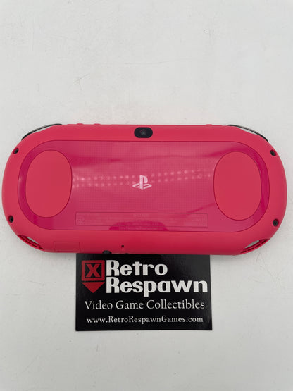 Playstation Vita 2000 [Black and Pink] - Playstation Vita (Console + Charger)