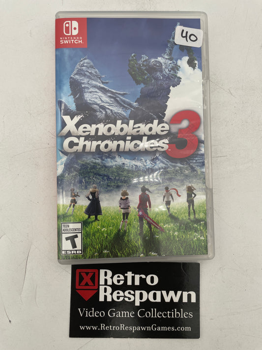 Xenoblade Chronicles 3 - Nintendo Switch (Complete)
